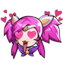 😍 emoji June Molison's pack Telegram sticker 22 of 99