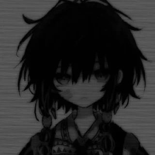 🖤 emoji SaD(грусть) 😕 Telegram sticker 19 of 59