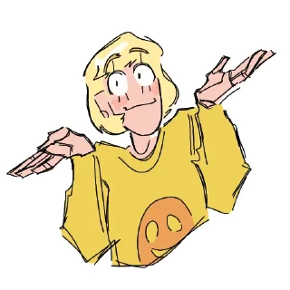 🤷 emoji Felix! Telegram sticker 14 of 28
