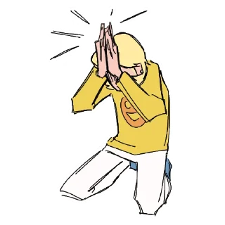 🙏 emoji Felix! Telegram sticker 22 of 28