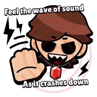 🎶 emoji Felix 1.0 | @MadPins Telegram sticker 24 of 31