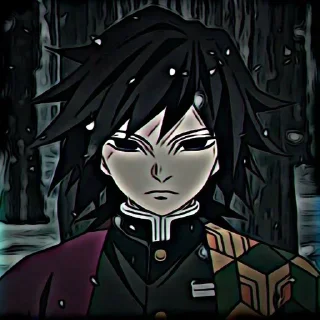 ☔️ emoji ☔️Гию Томиока☔️ @animestikers Telegram sticker 23 of 120