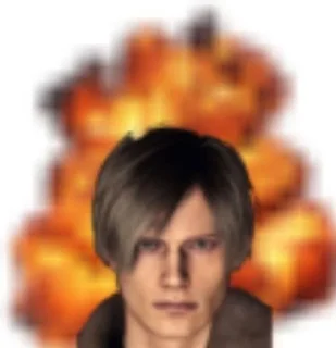 💥 emoji leon kennedy Telegram sticker 6 of 120
