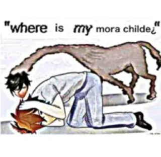 Sticker from Чайлд мора