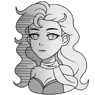 🗿 emoji Гермиона Академия Икс @oshalevshaya Telegram sticker 6 of 13