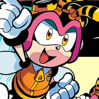 😼 emoji Charmy the bee (@sonic_the_hednehog) Telegram sticker 11 of 27