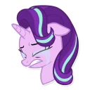 😭 emoji Starlight Glimmer (MLP) Telegram sticker 11 of 28