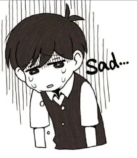 😓 emoji Cursed OMORI @SleepyHero Telegram sticker 24 of 101