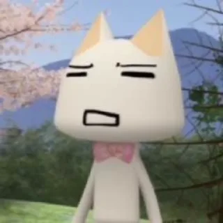 🤍 emoji Toro cat Telegram sticker 13 of 25