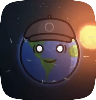🌟 emoji Mister Earth 🌍 (MrSpherical) Telegram sticker 21 of 21