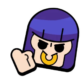 👍 emoji Bull Pins @BrawlStarsStik Telegram sticker 5 of 17