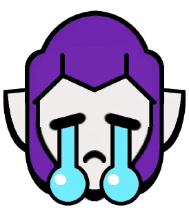 Sticker from Mortis Pins @BrawlStarsStik