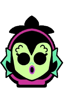 😰 emoji Willow Pins @BrawlStarsStik Telegram sticker 8 of 11