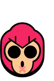 😰 emoji Colt Pins @BrawlStarsStik Telegram sticker 8 of 40