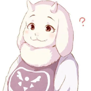 🤍 emoji ᴛᴏʀɪᴇʟ ʙʏ : @stickers_undertale Telegram sticker 9 of 19