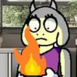 🤍 emoji ᴛᴏʀɪᴇʟ ʙʏ : @stickers_undertale Telegram sticker 6 of 19