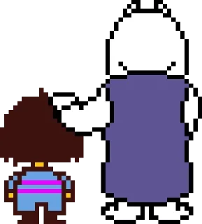 🤍 emoji ᴛᴏʀɪᴇʟ ʙʏ : @stickers_undertale Telegram sticker 15 of 19