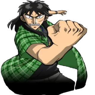 ✊ emoji Kaiji Emoji's 🃏Nigga🃏 Telegram sticker 18 of 19