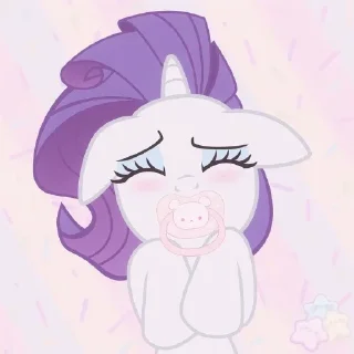 🍼 emoji Поняшкэ Telegram sticker 12 of 92