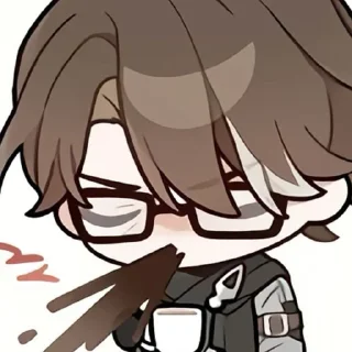 👓 emoji ¡ welt yang • @pantaloneshusband Telegram sticker 20 of 30