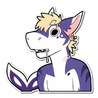 😚 emoji Sharkpack @stickersb2b Telegram sticker 12 of 23