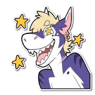 😚 emoji Sharkpack @stickersb2b Telegram sticker 3 of 23