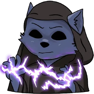 ⚡ emoji $CATS WORLD @cats_housewtf Telegram sticker 7 of 8