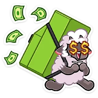 💰 emoji Янг от @TgSticker Telegram sticker 20 of 48