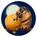👫 emoji Мопс Халк Telegram sticker 6 of 30