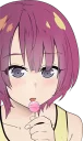 😏 emoji Mizuki - BokuGirl Telegram sticker 16 of 64