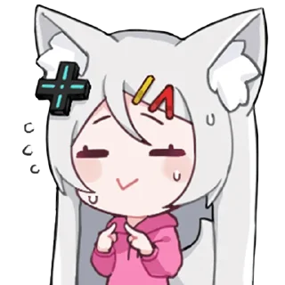 😅 emoji Mizuki @jp_stickers Telegram sticker 5 of 17