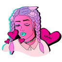 Sticker from NYX COSMETICS GIRLS