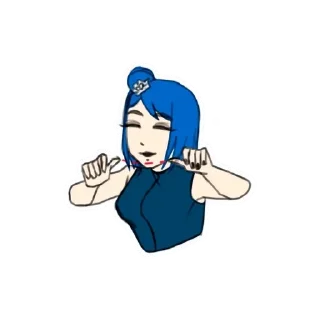 Sticker from ChuvaLG — Konan, Naruto