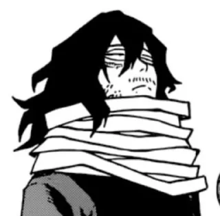 💤 emoji Shota Aizawa Telegram sticker 14 of 52
