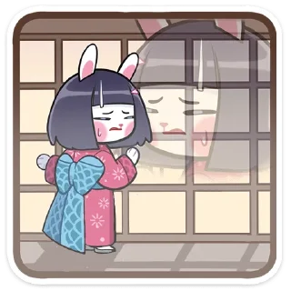 😔 emoji усагичи без надписей @stickwithouttext Telegram sticker 8 of 46
