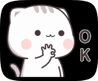 👌 emoji cutecatmochi Telegram sticker 16 of 50