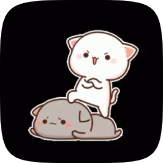😡 emoji cutecatmochi Telegram sticker 22 of 50