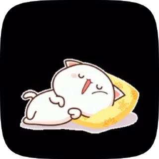 Sticker from cutecatmochi