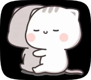 🥰 emoji cutecatmochi Telegram sticker 15 of 50