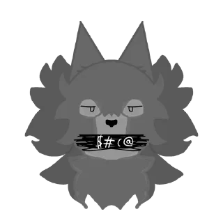 🤬 emoji Волк Крохмаль @WildCraftik1 Telegram sticker 19 of 46