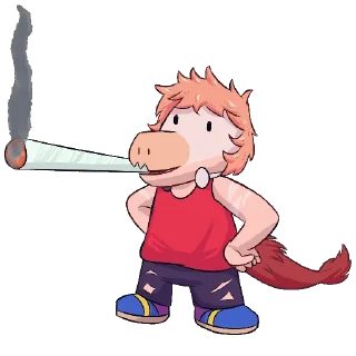 😶‍🌫️ emoji Goodbye Volcano High (And snoot) Telegram sticker 24 of 59