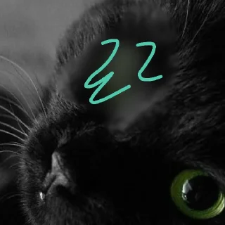 🪁 emoji nightmare cat @undertailAUU Telegram sticker 3 of 37