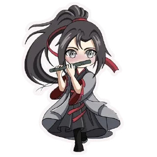 ❤️ emoji @anime_stickerr Магистр дьявольского культа Telegram sticker 13 of 40