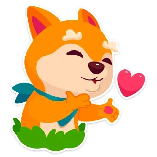 🌟 emoji Песик Telegram sticker 6 of 15
