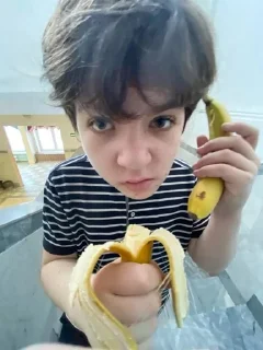 🍌 emoji виктор Telegram sticker 3 of 99