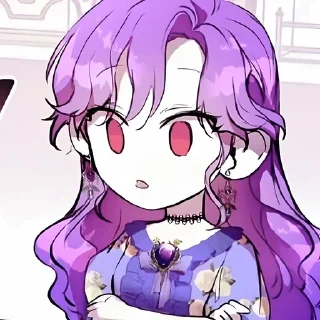 💜 emoji ੭ Deborah ᜊ ꒰💜꒱ :  @oblivionstick Telegram sticker 16 of 100