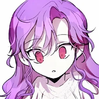 💜 emoji ੭ Deborah ᜊ ꒰💜꒱ :  @oblivionstick Telegram sticker 7 of 100