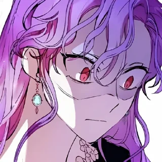💜 emoji ੭ Deborah ᜊ ꒰💜꒱ :  @oblivionstick Telegram sticker 12 of 100