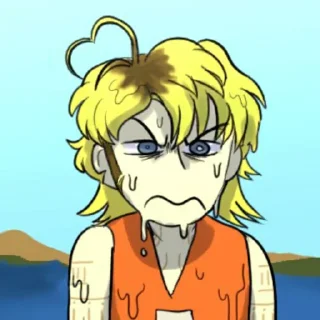 😠 emoji Мини Дейв Telegram sticker 10 of 35