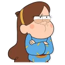 😒 emoji Mabel🌟by @mlOobot Telegram sticker 13 of 50